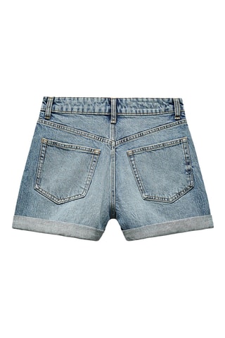 Spijkershort - Kobaltblauw