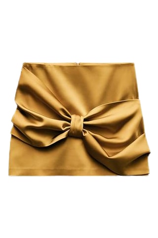 Minirok - Mosterdgeel