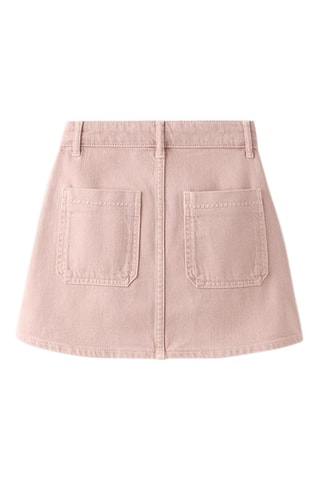 Spijkerrok - Poederroze