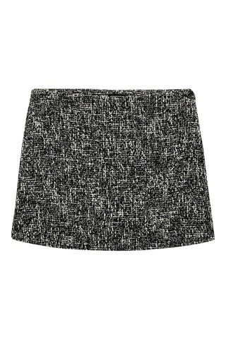 Tweed Broekrok - Zwart