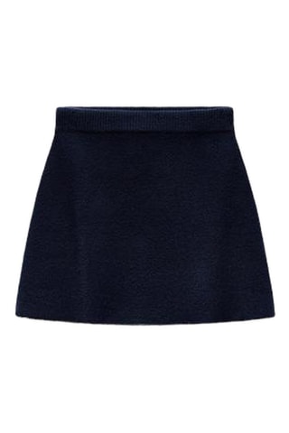 Trapezium Rok - Marineblauw