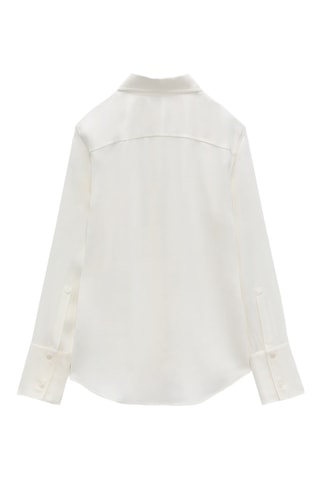 Blouse Slim Fit - Gebroken Wit