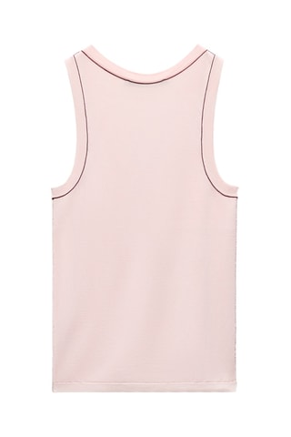 Mouwloze top - Zachtroze