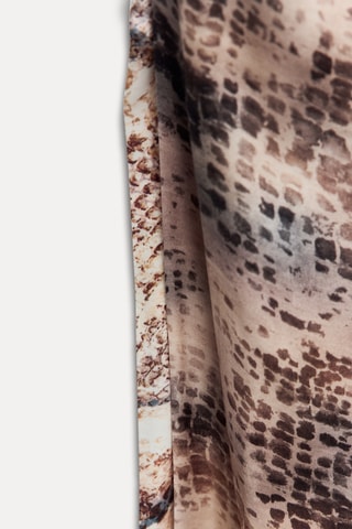 Mouwloze midi-jurk - Beige