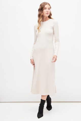Midi-jurk Wit