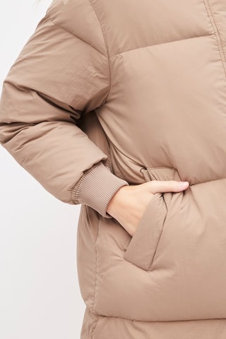 Gewatteerde Jas Beige