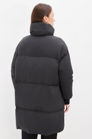 Gewatteerde Jas Zwart