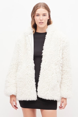 Jasje met Capuchon Wit