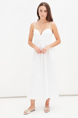 Midi-jurk Wit