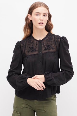 Blouse Zwart
