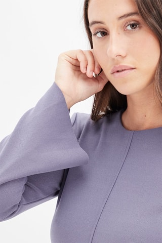 Midi-jurk Lichtpaars