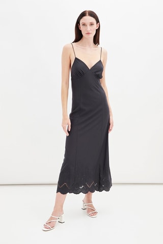 Midi-jurk Zwart