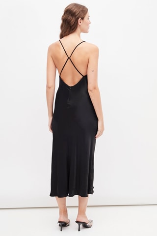Midi-jurk Zwart