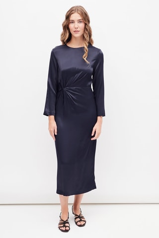 Rechte Jurk Marineblauw