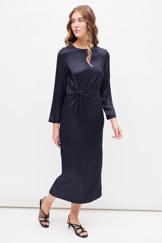 Rechte Jurk Marineblauw