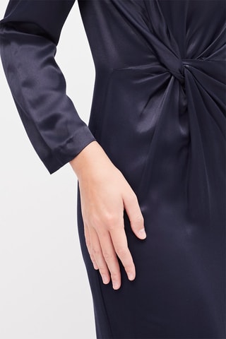 Rechte Jurk Marineblauw