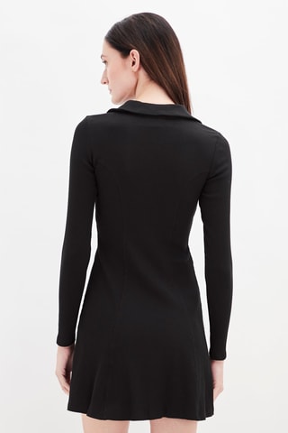 Rechte Jurk Zwart