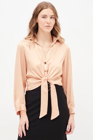 Blouse Perzikkleurig