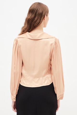 Blouse Perzikkleurig