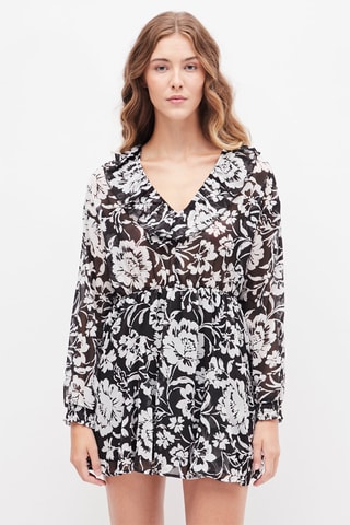 Skaterjurk Wit en Zwart