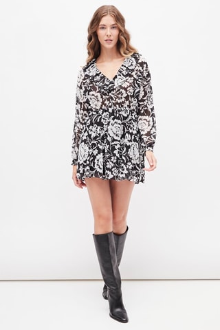 Skaterjurk Wit en Zwart