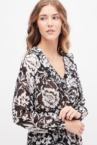 Skaterjurk Wit en Zwart