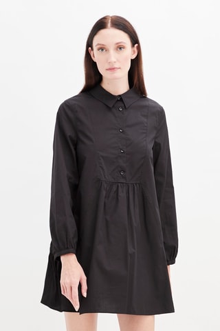 Trapezium Jurk Zwart