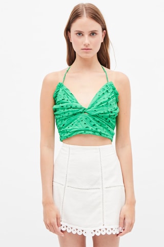 Crop top Groen