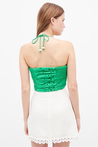 Crop top Groen