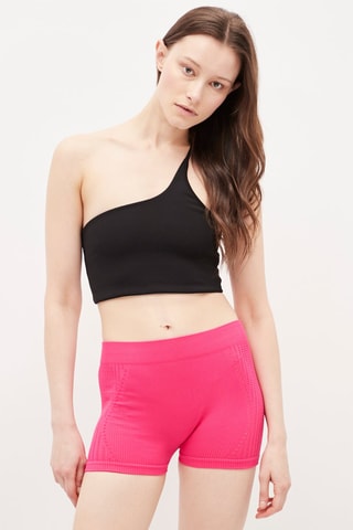 Asymmetrische Top Zwart