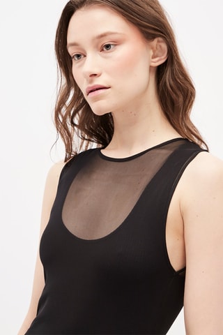 Nauwaansluitende Jurk Zwart