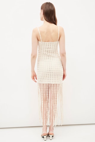 Gehaakte Jurk Wit