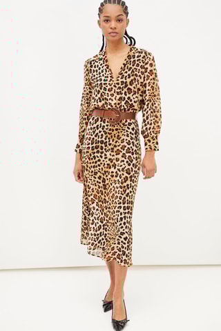 Skaterjurk Beige en Zwart