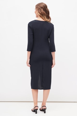 Midi-jurk Nachtblauw