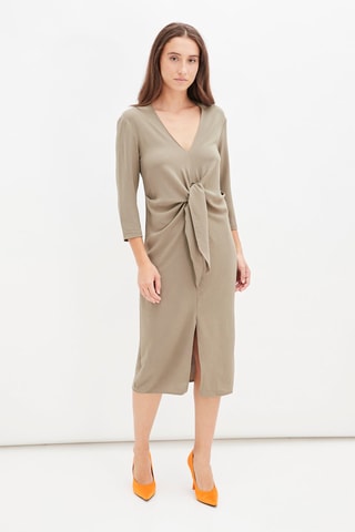 Midi-jurk Beige