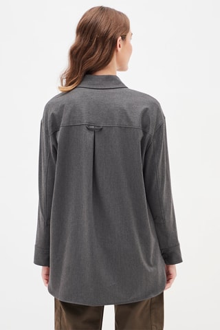 Oversized Jasje Antraciet