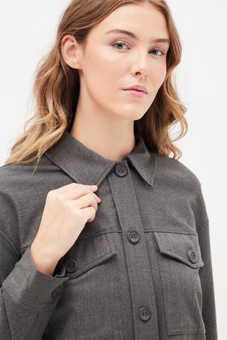 Oversized Jasje Antraciet