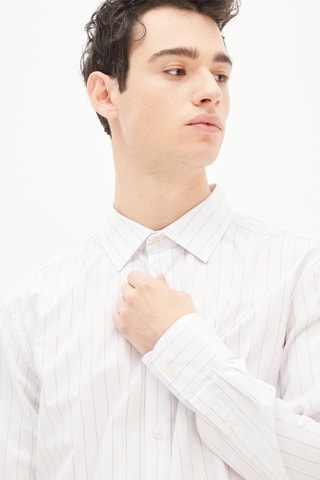 Overhemd Regular Fit Model Wit