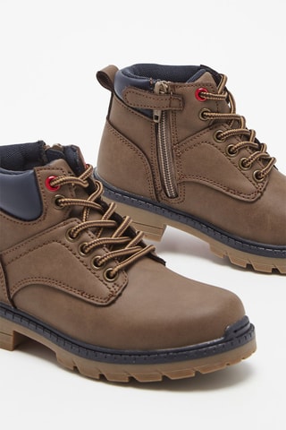 Enkellaarzen Jax Plus Bruin