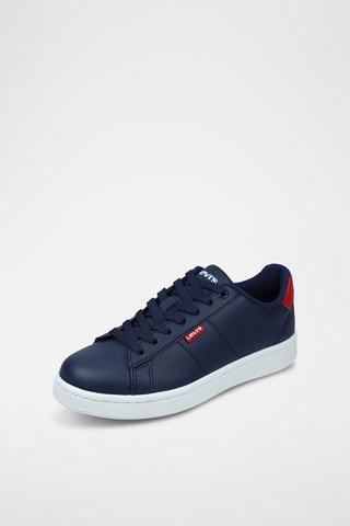 Sneakers Bell Jr - Marineblauw en Rood