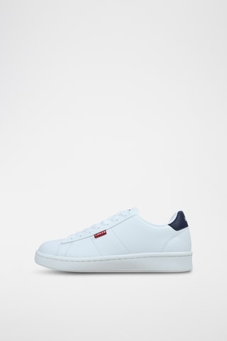 Sneakers Bell Jr - Wit en Marineblauw