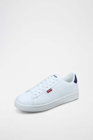 Sneakers Bell Jr - Wit en Marineblauw