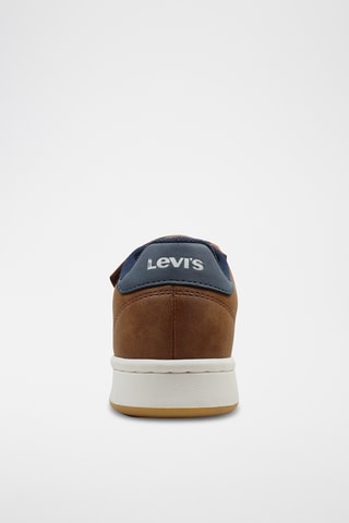 Sneakers Avenue - Cognacbruin en Marineblauw