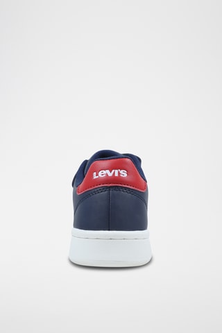 Sneakers Bell Jr - Marineblauw en Rood