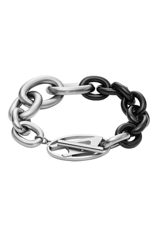 Armband - Zwart en Zilverkleurig