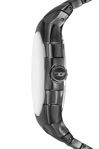 Stalen Quartz Horloge - Zwart