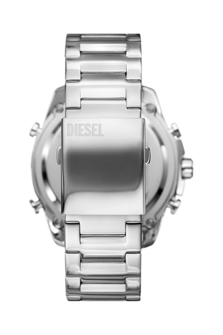 Stalen Anadigitaal Horloge - Zilverkleurig