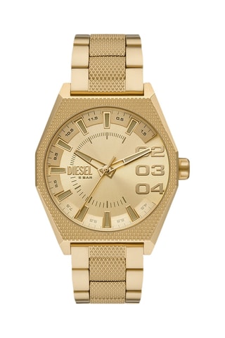 Roestvrijstalen Quartz Horloge - Goudkleurig