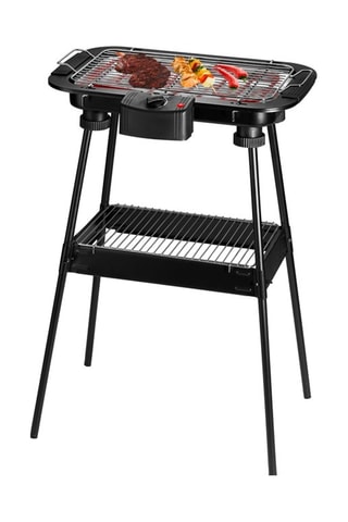 Churrasco com pé e de mesa