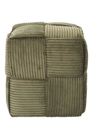 Pufe Scott - Caqui - Em poliéster